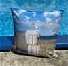 heimtexland Â® Outdoorkissen Lotus Effekt 45x45 Garten Dekokissen Wasserabweisend Outdoor Lounge Deko Kissen Typ742 Maritim MÃ¶we Bild 2