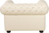 Sessel Leder creme CHESTERFIELD Bild 5