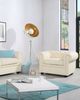 Sessel Leder creme CHESTERFIELD Bild 3