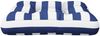 vidaXL Palettenkissen Blau Weiß Gestreift 50x50x12 cm Stoff 360440 Bild 5