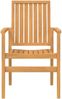 vidaXL 7-tlg. Garten-Essgruppe Massivholz Teak 3157914 Bild 5