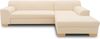 DOMO. collection Ecksofa Tinos, Couch in L-Form, Holz-Beine aus Buche mit Filzgleitern, Sofa, Polsterecke, Eckcouch, Polstergarnitur 273 x 157 x 74 cm (BxTxH), beige Bild 2