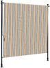 vidaXL Außenrollo Gelb und Weiß 200x270 cm Stoff und Stahl 368775 Bild 2