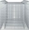 vidaXL Gabionen-Hochbeet 2 pcs Silber 3422226 Bild 5