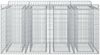 vidaXL Gabionen-Hochbeet 2 pcs Silber 3422226 Bild 4