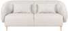 Beliani 'UMEA' Sofa, Stoff hellbeige, 190 x 85 x 78 cm Bild 4