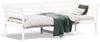 vidaXL Tagesbett ohne Matratze Weiß 90x190 cm Massivholz Kiefer 842879 Bild 2