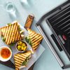 Monzana Kontaktgrill 'MZ408', BPA-frei, Anthrazit, 11 x 29 x 23,5 cm Bild 2