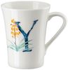 Hutschenreuther Becher mit Henkel Flower Alphabet Y-Yucca Bild 2