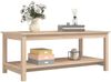 Couchtisch 110 x 55 x 45 cm Massivholz Kiefer [822272] Bild 4