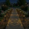 vidaXL Außen Solarlichter mit Erdnagel 12 pcs Warmes Weiß 42 cm PP 42042713 Bild 3