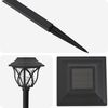 vidaXL Außen Solarlichter mit Erdnagel 12 pcs Warmes Weiß 42 cm PP 42042713 Bild 5
