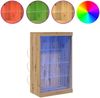 vidaXL LED-Sideboard Artisan-Eiche 60,5 x 37 x 100 cm Holzwerkstoff 863046 Bild 2