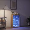 vidaXL LED-Sideboard Artisan-Eiche 60,5 x 37 x 100 cm Holzwerkstoff 863046 Bild 4