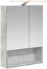 vidaXL Badezimmerspiegelschrank mit Regal Beton Grau 50 x 14,5 x 70 cm 889210 Bild 2