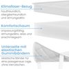 ELENEO Komfortschaum Topper Matratzenauflage, 8 cm dick, 80x200 cm Bild 2