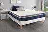 Actilatex confort Matratze 120x195 cm + Bettgestell mit Lattenrost, Härtegrad 3, Latex und Memory-Schaum, Höhe : 26 cm Bild 1