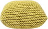 Pouf gelb ⌀ 50 cm CONRAD Bild 4