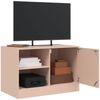 vidaXL TV-Schränke 2 Stk. Rosa 67x39x44 cm Stahl 841694 Bild 4