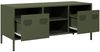 vidaXL TV-Schrank Olivgrün 101,5x39x43,5 cm Kaltgewalzter Stahl 851302 Bild 5