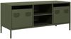 vidaXL TV-Schrank Olivgrün 101,5x39x43,5 cm Kaltgewalzter Stahl 851302 Bild 2