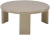 Vente-unique - ZYRENIA Couchtisch Holz, Platte Beige - B 80 cm x H 35 cm x L 80 cm Bild 3