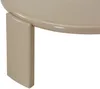 Vente-unique - ZYRENIA Couchtisch Holz, Platte Beige - B 80 cm x H 35 cm x L 80 cm Bild 4