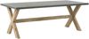 Gartentisch Set OLBIA Beton 200x100x75 cm Grau Bild 4