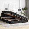 vidaXL Bett mit Stauraum und LED Schwarz 180 x 200 cm Kunstleder 3371041 Bild 4