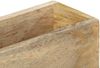 vidaXL Wand-Zeitschriftenständer 30 x 11 x 72 cm Massivholz Mango 286466 Bild 4