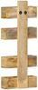 vidaXL Wand-Zeitschriftenständer 30 x 11 x 72 cm Massivholz Mango 286466 Bild 3