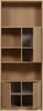 Modulschrank Modulair Eiche, modern mit Push-to-Open, natur, 199x77 cm, viel Stauraum Bild 3