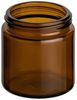 gouveo Make-Up Organizer Cremetiegel aus Braunglas mit Schraubdeckel - Leere Cremedose aus Glas, 12-tlg, 120ml/schwarz-matt, Schutz für lichtempfindlichen Inhalt Bild 3