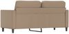vidaXL 2-Sitzer-Sofa Cappuccino-Braun 140 cm Kunstleder 359337 Bild 5