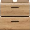 Waschbeckenunterschrank >Ice< in artisan oak - 60x54x60cm (BxHxT) Bild 3