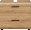 Waschbeckenunterschrank >Ice< in artisan oak - 60x54x60cm (BxHxT) Bild 2