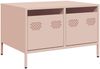vidaXL TV-Schrank Rosa 68x50x43,5 cm Kaltgewalzter Stahl 851239 Bild 2