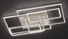 WOFI Leuchten LED-Deckenleuchte 'VISO', Metall silber, 97 x 9.5 x 60 cm, 3-Stufen dimmbar Bild 4