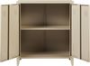 Metallschrank Oripää 90x80x33 cm Kamelfarben [en. casa] Bild 5