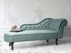 Beliani 'Nimes' Chaiselongue, Mintgrün, Samt, 79 x 65 x 169 cm, Rechts Bild 3