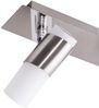 LED Deckenleuchte chrom, bewegliche Strahler, L 38cm Bild 4