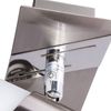 LED Deckenleuchte chrom, bewegliche Strahler, L 38cm Bild 5