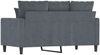 vidaXL 2-Sitzer-Sofa Dunkelgrau 120 cm Samt 359294 Bild 5