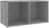 vidaXL TV-Schränke 4 Stk. Betongrau 72x35x36,5 cm Holzwerkstoff 3079974 Bild 4