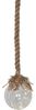 Glaskugel "Jutta", 15 LED-Lichter, 10 cm Ø, 140 cm Bild 4