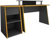 FMD Möbel 'ZOCKER PRO' melaminharzbeschichtete Spanplatte, Anthrazit,, Gaming-Beistelltisch, 77,7 x 50 x 49,4 cm Bild 5