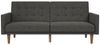 loft24 Schlafsofa Wimberly, Couch mit Schlaffunktion und Stoffbezug Bild 5