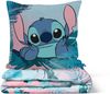 Disney Kinderbettwäsche Disney Lilo & Stitch Bettbezug-Set 135x200 cm + Kissenbezug 80x80 cm, Washed Cotton, 2 teilig, 100 % Baumwolle, maschinenwaschbar, wendbar Bild 3