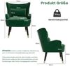 Vesgantti Relaxsessel Ohrensessel Relaxsessel Lehnstühle Vintage Retro Sessel Fernsehsessel Bild 3
