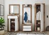 Garderobenpaneel >Nigrita< in Flagstaff Oak - 70x143x30cm (BxHxT) Bild 5